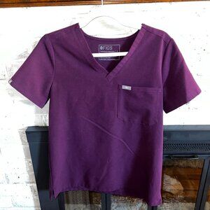 Deep Purple Figs Scrub Set